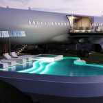 Boeing 737 se transforma em hotel de luxo em ilha da Indonésia